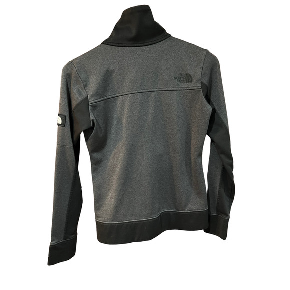 North Face Black Gray Full Zip Jacket - Picture 3 of 7